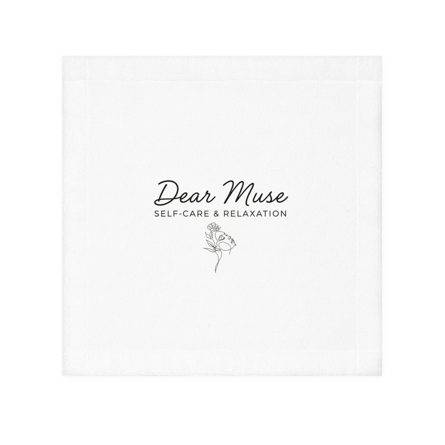 Dear Muse Face Towel — Self-Care & Relaxation Spa Hand Towel