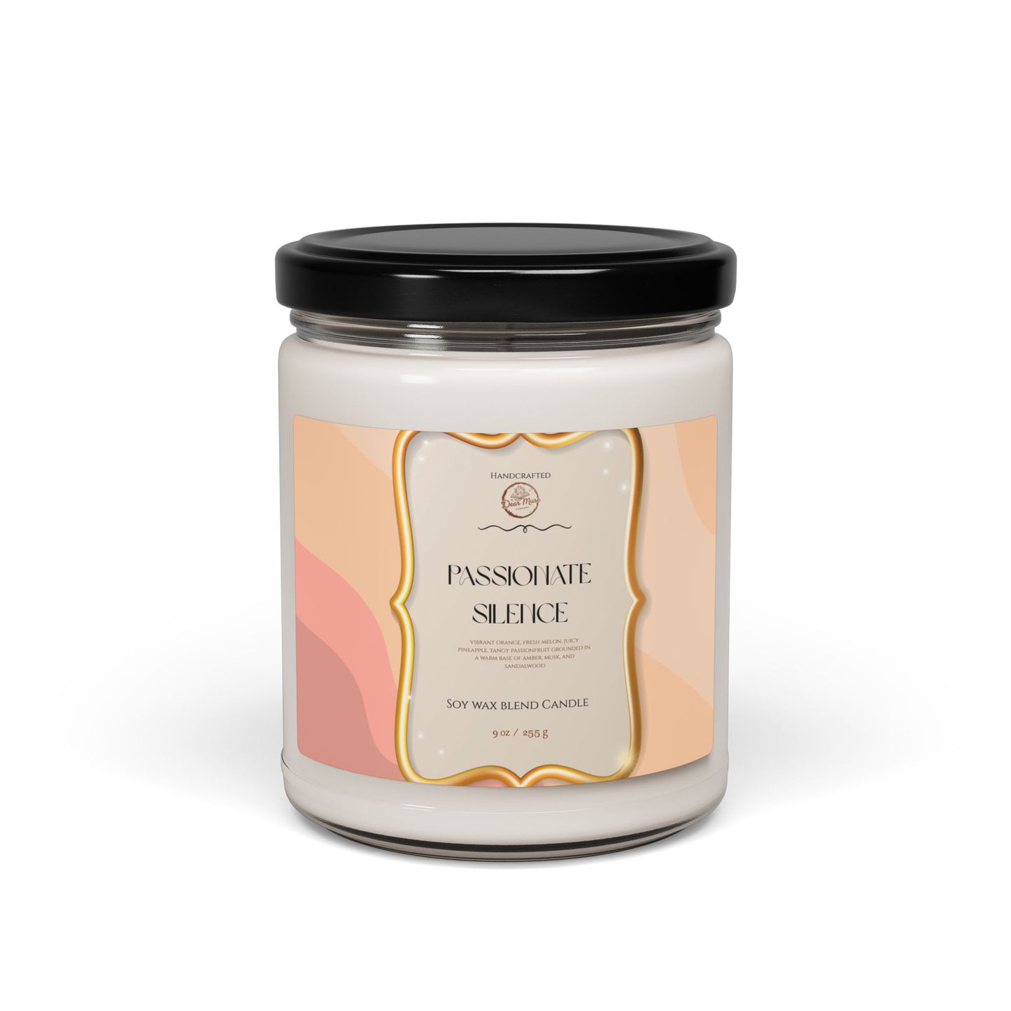 Passionate Silence | Soy Wax Candle | 9oz