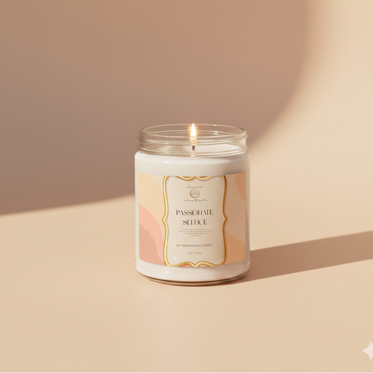 Passionate Silence | Soy Wax Candle | 9oz
